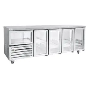 GLASS DOOR GASTRANORM UNDERBAR FRIDGE
