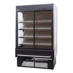 UPRIGHT SLIDING GLASS WARMER
