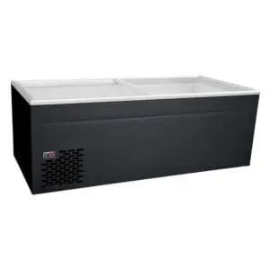 FLAT TOP SLIDING GLASS TOP FREEZER